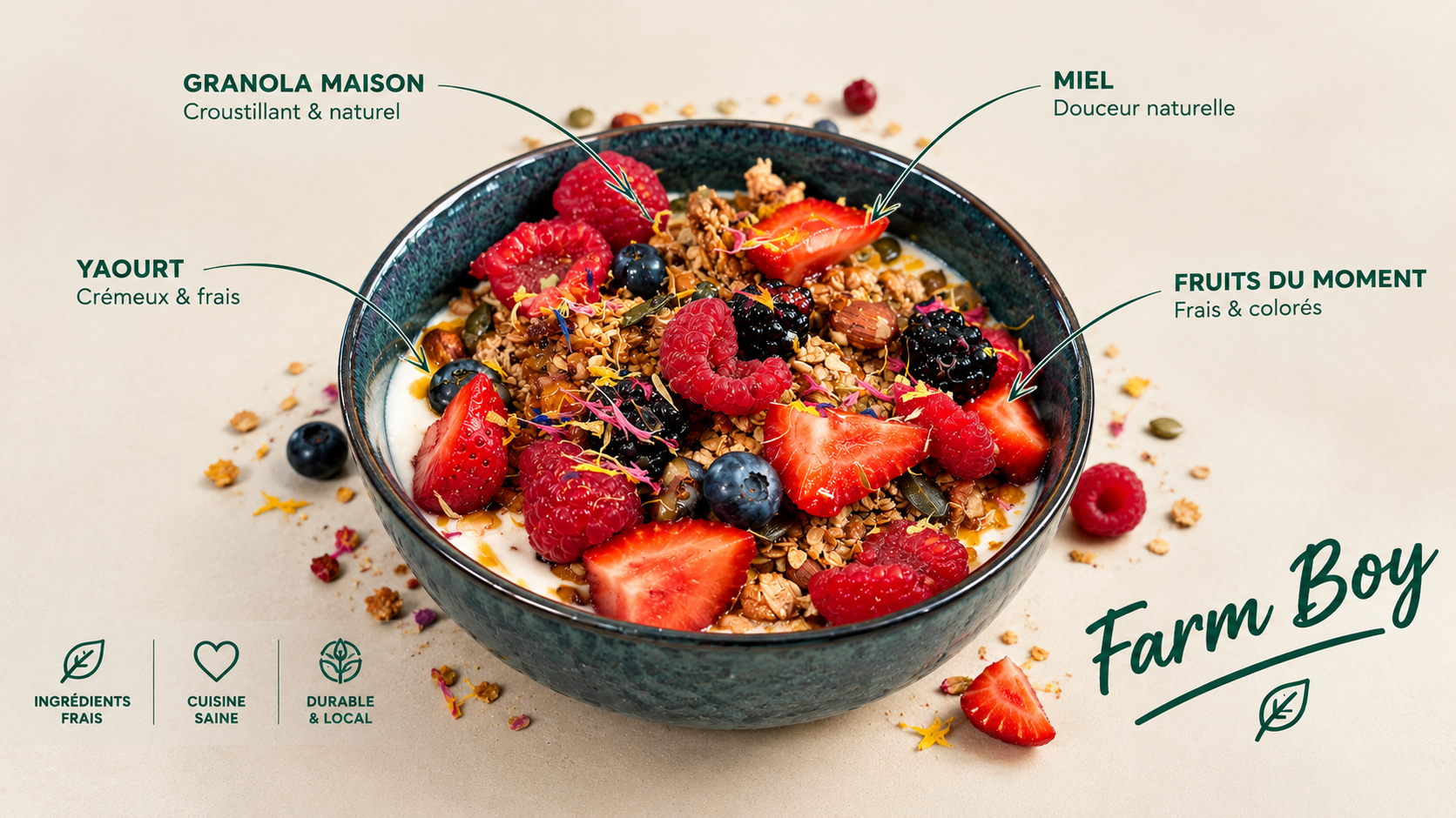Farm Boy - Petit-déjeuner chez Granola Geneva