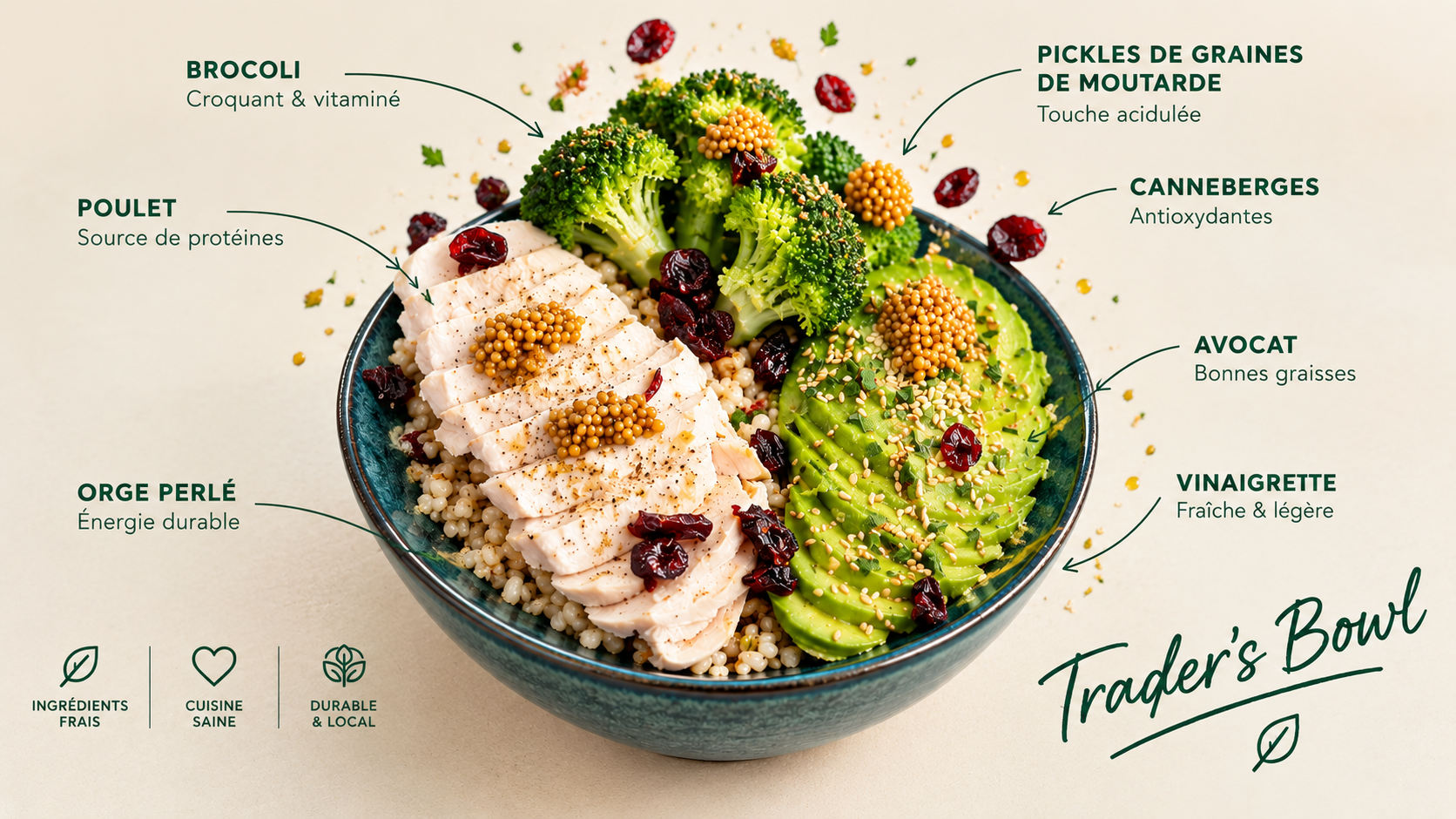 Trader's Bowl - Déjeuner chez Granola Geneva