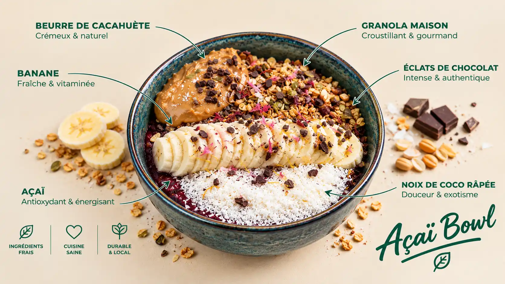 Açaí Bowl - Petit-déjeuner chez Granola Geneva